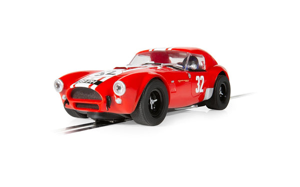 SCALEXTRIC C4528 SHELBY COBRA 289 RED 39PH 1/32 SCALE SLOT CAR