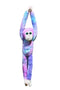 COTTON CANDY JG314 HANGING MONKEY JOHNO PURPLE/BLUE PLUSH