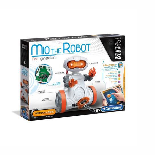 CLEMENTONI SCIENCE AND PLAY ROBOTICS - MIO ROBOT - NEXT GENERATION  27+PC STEM SET