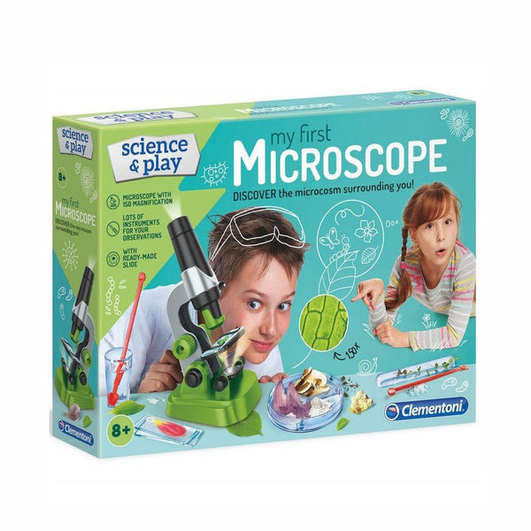 CLEMENTONI SCIENCE AND PLAY - MY FIRST MICROSCOPE STEM SET