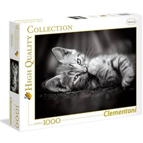 CLEMENTONI 39422 HIGH QUALITY COLLECTION KITTY 1000PC JIGSAW PUZZLE