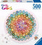 RAVENSBURGER 173464 CIRCLE OF COLOURS DONUTS BY LIV WAN 500PC JIGSAW PUZZLE