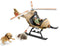 SCHLEICH 42476 WILD LIFE ANIMAL RESCUE HELICOPTER