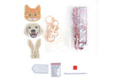 CRAFT BUDDY DIY CRYSTAL ART KEYRING KIT PERFECT PETS 7CM X 7CM FULL CRYSTAL 3PK