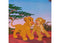 CRAFT BUDDY DIY CRYSTAL ART CARD KIT DISNEY THE LION KING SIMBA AND NALA 18CM X 18CM PARTIAL CRYSTAL