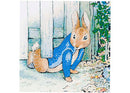 CRAFT BUDDY DIY CRYSTAL ART CARD KIT PETER RABBIT UNDER THE GATE 18CM X 18CM PARTIAL CRYSTAL