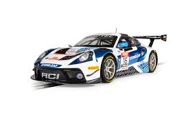 SCALEXTRIC C4522 PORSCHE 911 GT3 R ACI MOTORSPORTS 2023 1/32 SCALE SLOT CAR