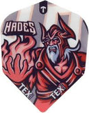 TEX DARTS HADES 100 MICRON DART FLIGHTS SET OF 3 - STANDARD