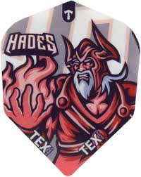 TEX DARTS HADES 100 MICRON DART FLIGHTS SET OF 3 - STANDARD