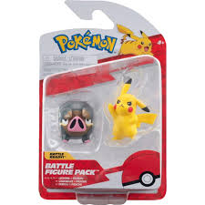 POKEMON BATTLE FIGURE PACK LECHONK AND PIKACHU