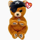 TY BEANIE BELLIES SCULLY BEAR REGULAR PLUSH