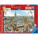 RAVENSBURGER 174997 CITIES OF THE WORLD GOUDA 1000PC JIGSAW PUZZLE