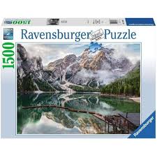 RAVENSBURGER 176007 LAKE BRAIES 1500 PIECE JIGSAW PUZZLE