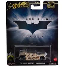 HOT WHEELS POP CULTURE PREMIUM THE DARK KNIGHT TRILOGY BATMOBILE