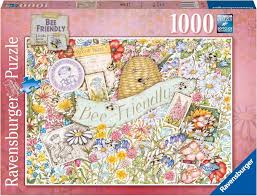 RAVENSBURGER 176199 BEE FRIENDLY 1000PC JIGSAW PUZZLE