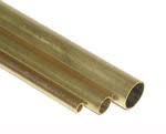 K&S 1144 TUBE BRASS ROUND 3/32x0.014x36Inch