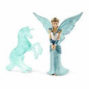 SCHLEICH 70587 EYELA WITH UNICORN ICE SCULPTURE