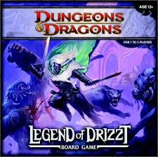 HASBRO DUNGEONS & DRAGONS THE LEGEND OF DRIZZT BOARD GAME