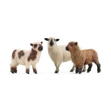 SCHLEICH 42660 FARM WORLD SHEEP FRIENDS 3PC