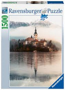 RAVENSBURGER 174379 ISOLA DI BLED SLOVENIA 1500 PIECE JIGSAW PUZZLE