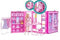 BARBIE DREAM CLOSET INCLUDES BLONDE HAIR WITH PINK CHERRY CHECKERED OUTFIT DOLL AND OVER 25 PIECES