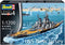 REVELL 05183 USS NEW JERSEY BATTLESHIP 1/1200 SCALE PLASTIC MODEL SHIP KIT