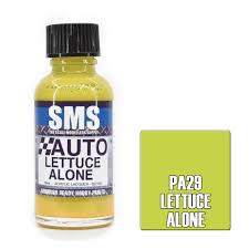 SMS PA29 AUTO LETTUCE ALONE ACRYLIC LACQUER PAINT 30ML