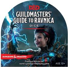 HASBRO DUNGEONS & DRAGONS GUILDMASTERS GUIDE TO RAVNICA DICE SET