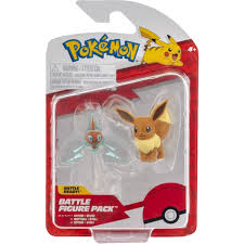 POKEMON BATTLE FIGURE PACK - ROTOM  AND EEVEE