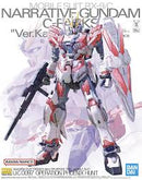 BANDAI 5066308 MG MOBILE SUIT RX-9/C NARRATIVE GUNDAM C-PACKS ANAHEIM ELECTRONICS MULTIPURPOSE TEST MOBILE SUIT 1/100 SCALE PLASTIC MODEL KIT