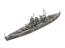 REVELL 05181 GNEISENAU BATTLESHIP 1/1200 SCALE PLASTIC MODEL SHIP KIT