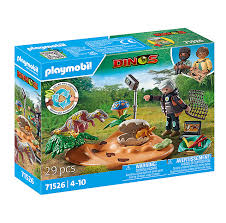 PLAYMOBIL 71526 DINOS STEGOSAURUS NEST WITH EGG THIEF 29PC