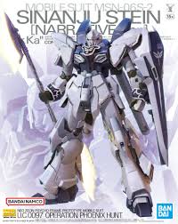 BANDAI 506694 MG MOBILE SUIT MSN-06S-2 SINANJU STEIN NARRATIVE VER. 1/100 SCALE PLASTIC MODEL KIT