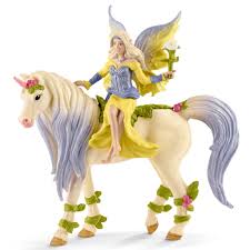 SCHLEICH 70565 FAIRY SERA WITH BLOSSOM UNICORN