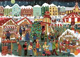 RAVENSBURGER 175468 CHRISTMAS MARKET 1000PC JIGSAW PUZZLE