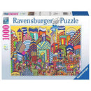 RAVENSBURGER 175918 JACK OTTANIO BOSTON 2189 1000PC JIGSAW PUZZLE