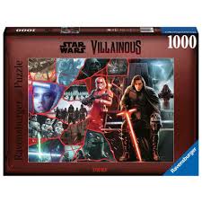 RAVENSBURGER 173402 STAR WARS VILLAINOUS KYLO REN 1000 PC JIGSAW PUZZLE