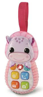 VTECH HELLO HIPPO PHONE PINK