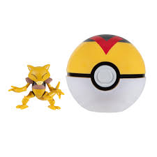 POKEMON CLIP N GO - ABRA AND LEVEL BALL