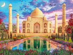 RAVENSBURGER 174386 ENCHANTING TAJ MAHAL 1500 PIECE JIGSAW PUZZLE