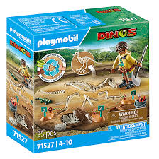 PLAYMOBIL 71527 DINOS ARCHAEOLOGICAL DIG WITH DINOSAUR SKELETON 35PC