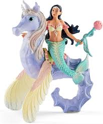 SCHLEICH 70557 BAYALA MERMAID ISABELLE ON SEAHORSE