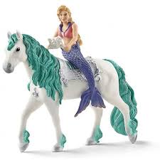 SCHLEICH 70558 BAYALA MERMAID GABRIELLA ON HORSE