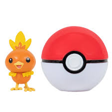 POKEMON CLIP N GO - TORCHIC AND POKE BALL