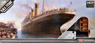 ACADEMY 14215 RMS TITANIC CENTENARY ANNIVERSARY 1/700 SCALE MULTI COLOURED PARTS PLASTIC MODEL KIT