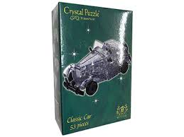 CRYSTAL PUZZLE 90231 CLASSIC CAR 53PC 3D JIGSAW PUZZLE