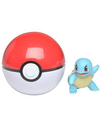 POKEMON CLIP N GO - SQUIRTLE AND POKE BALL