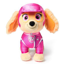 SPIN MASTER NICKELODEON PAW PATROL RESCUE WHEELS PUPS PLUSH - SKYE