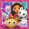 RAVENSBURGER 056590 DREAMWORKS GABBYS DOLLHOUSE ITS MEOW TIME! PUZZLE PACK 3X49 PC JIGSAW PUZZLE