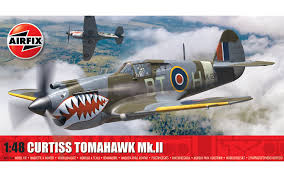 AIRFIX A05133A CURTISS TOMAHAWK MK.II 1/48 SCALE PLASTIC MODEL KIT AIRCRAFT